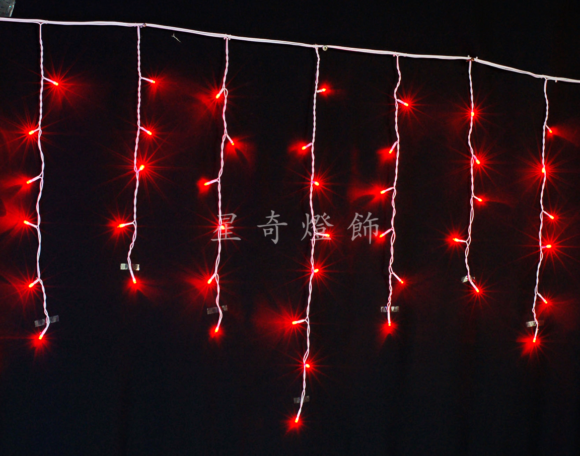 LED 100燈 冰條燈-紅光110V