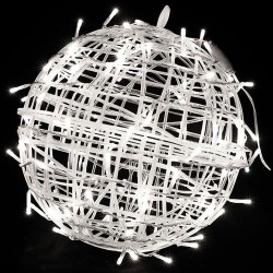 LED庭園布置燈-40CM掛樹球燈-電壓110V-白光
