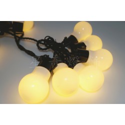 LED 20燈乳白燈泡型燈-110V-暖白光 (常亮)