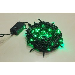 LED 100燈樹燈 綠光 -110V（附IC控制器）