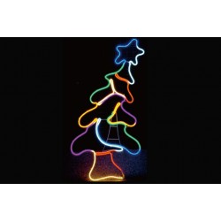 LED 聖誕樹-彩光 110V (柔性管燈)