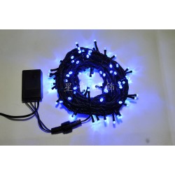 LED 100燈樹燈 藍光 -110V（附IC控制器）