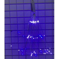 LED 99燈捧花銅線燈-藍白光 (電源變壓器)