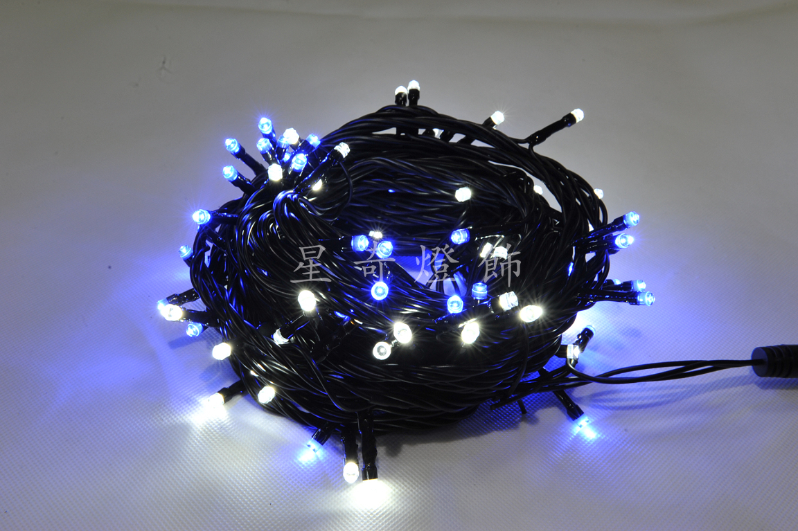 LED100燈樹燈-藍白光-110V-常亮