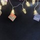 LED20燈聖誕樹造型夾子燈+電池式+USB-附控制器-(透明線)
