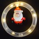 LED 125燈銅線冰條燈-USB-暖白光-圓圈聖誕造型