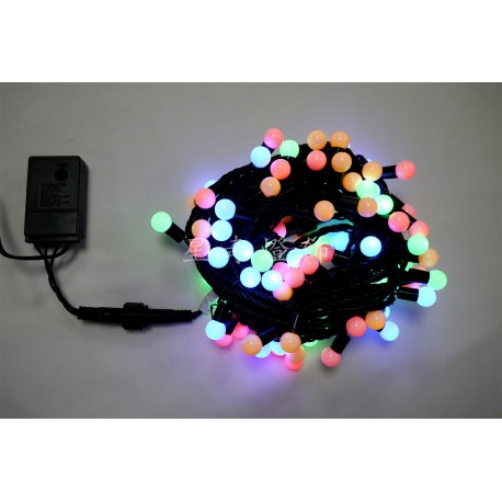 LED 100燈珍珠彩燈 110V (附IC控制器)