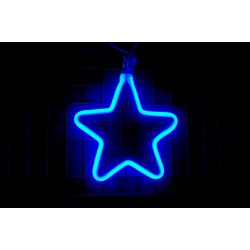 LED 小星星-藍光 110V (柔性管燈)