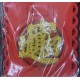 招財進寶字拉條-貼金3米紅絨布